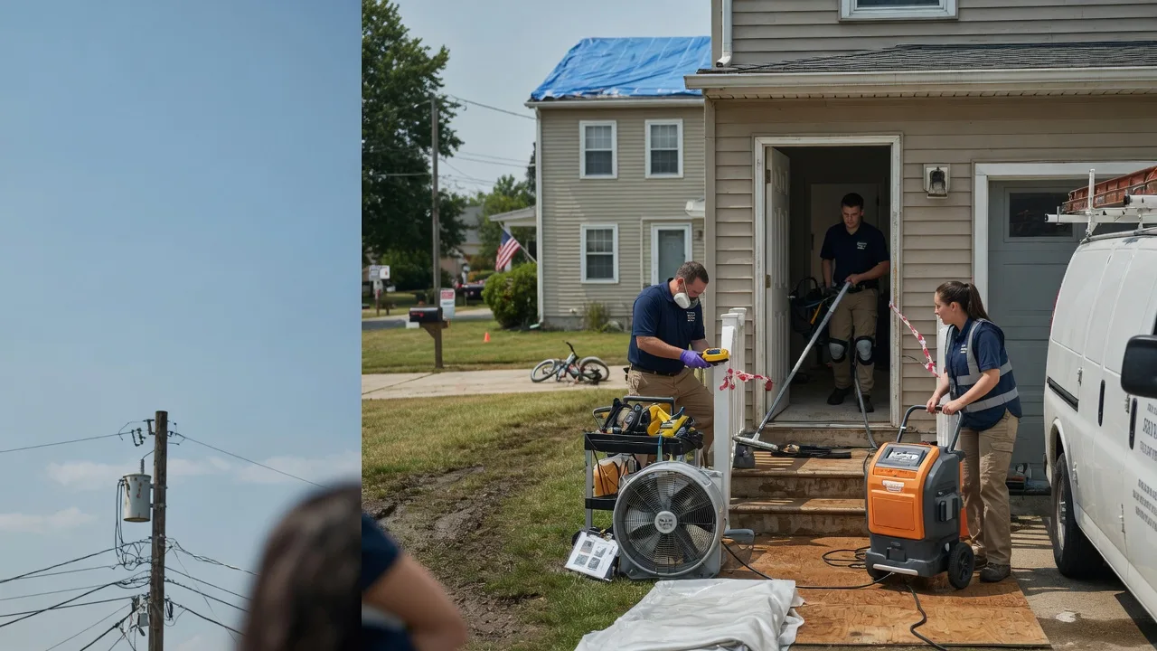 Water Damage Repair in Pitcairn, PA near me